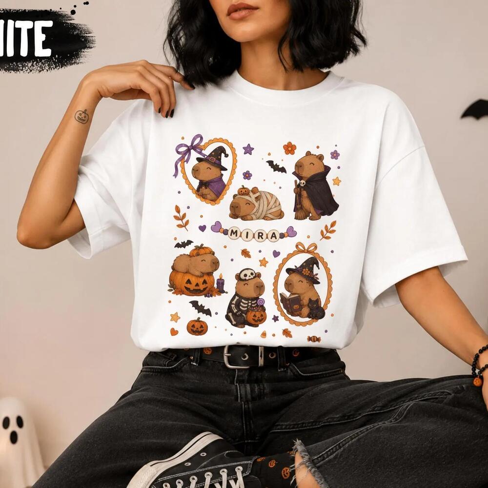 Halloween Capybara Shirt,  Spooky Capybara